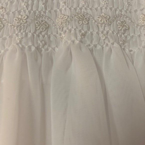 Christening/Baptism/Wedding Gown, beads embroidery - Picture 4 of 7